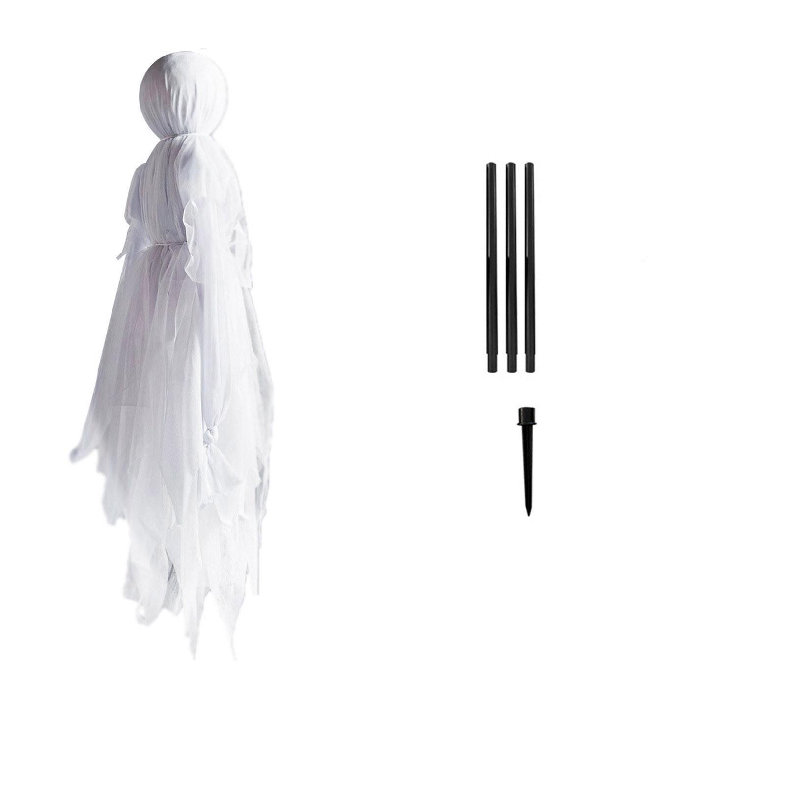 

Ведьмы, держащиеся за руки и со светящимися лицами - Набор из 3 ведьм - Высота 6 футов - Уличное украшение двора на Хэллоуин One Size