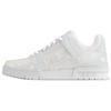 Trainer Low Top Skateboard Shoes Unisex White 1AHDJC