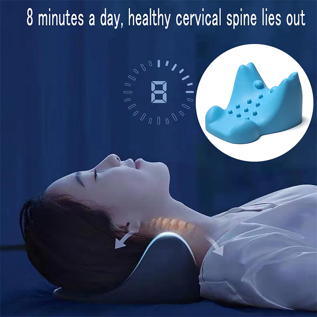 Cervical Relaxer Multi-functional Neck Corrector Cervical Traction Device For Pain Stress Relief