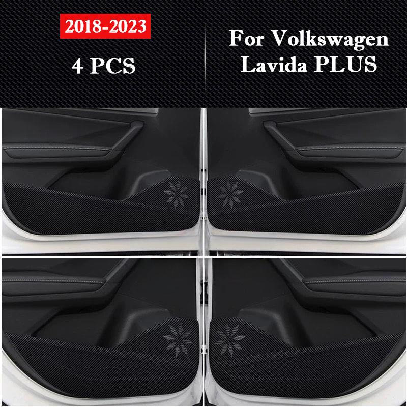 For Volkswagen Lavida 2013-2026 Car Door Anti Kick Pad Glove Box Protection Stickers Scratch Resistant Film Interior Accessories