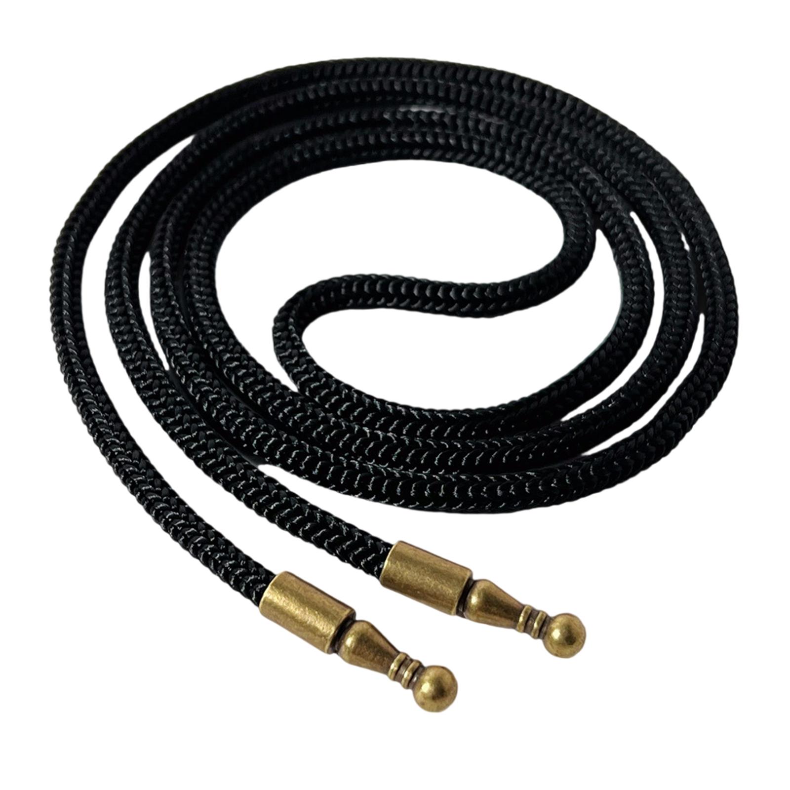 

Регулируемый нейлоновый шнурок для галстука-боло с металлическим гравированным кулоном для изготовления галстуков ручной работы, декоративные аксессуары 7