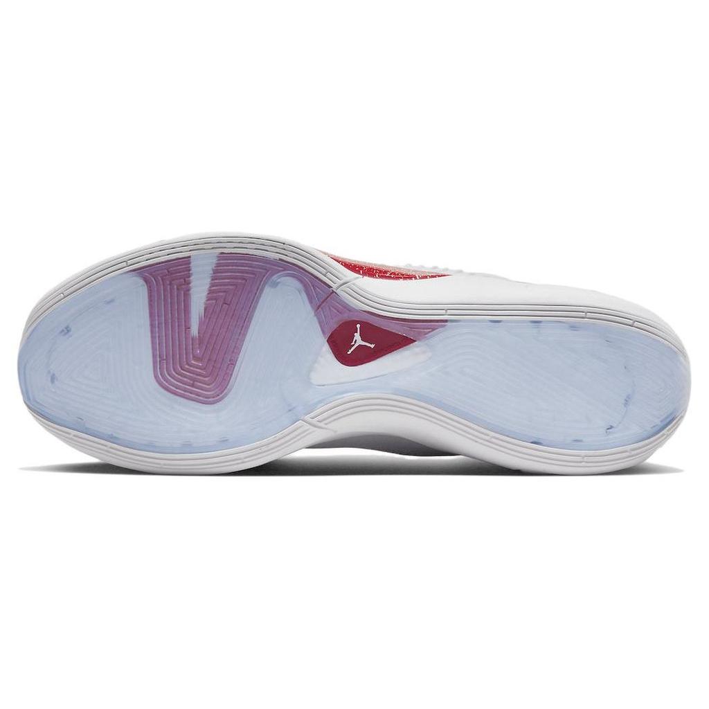 Air Jordan Luka 1 White Fire Red Men Sneakers DQ7689-116