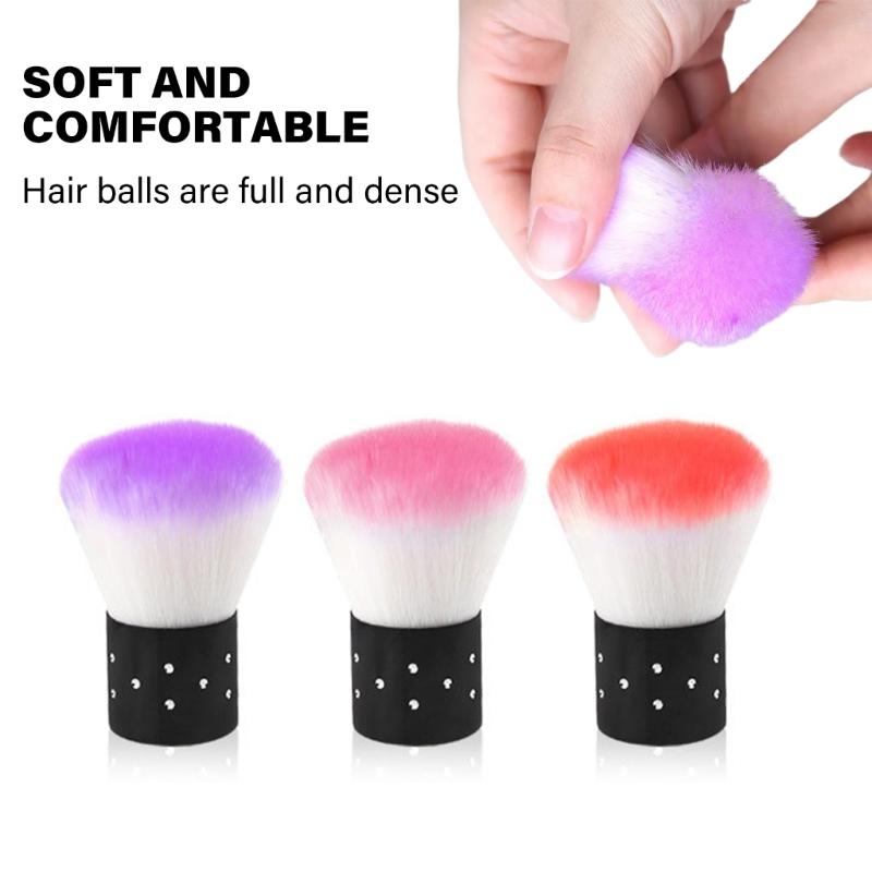 8pcs Functional Nail Buffer Blocks and Nail Dust Brush Set for Smooth and Healthy Nails Suitable for Women and Girl