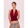 Sexy Mädchen Winter Bodycon Tanktop Mit Hoher Elastizität Aus Polyester Für Ausgehen Oder Clubwear