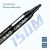 Genuine Deli SK109 Oil-Based Marker Pen - Black, Fade-Resistant, Express Disc
