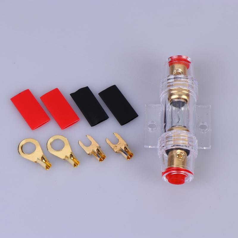 Car Amplifier Wiring Kit 1 Set for Subwoofer Audio System Installation Efficient Signal Transmission for Crystal Clear Bass Output