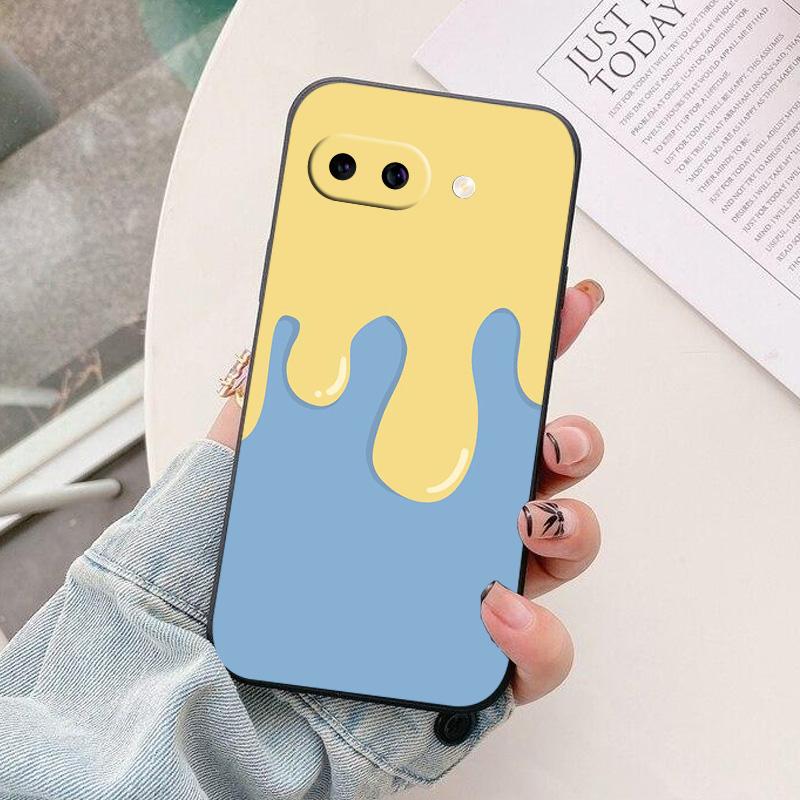 For Google Pixel 9a Case Black Silicon Soft TPU Phone Cases for Google Pixel 9a 9 A Protective Back Shells Coque Pixel9A Fundas