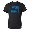 Motor City Muscle - Detroit City Michigan T-Shirt - Black