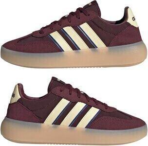 Кроссовки Adidas Barreda Decode женские бордовые/теплая ваниль/королевский синий