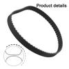 Reliable 150XL037 Timing Belt Black Rubber Gear Drive Belt with 75 Teeth for Anti Aging and Excellent Durability