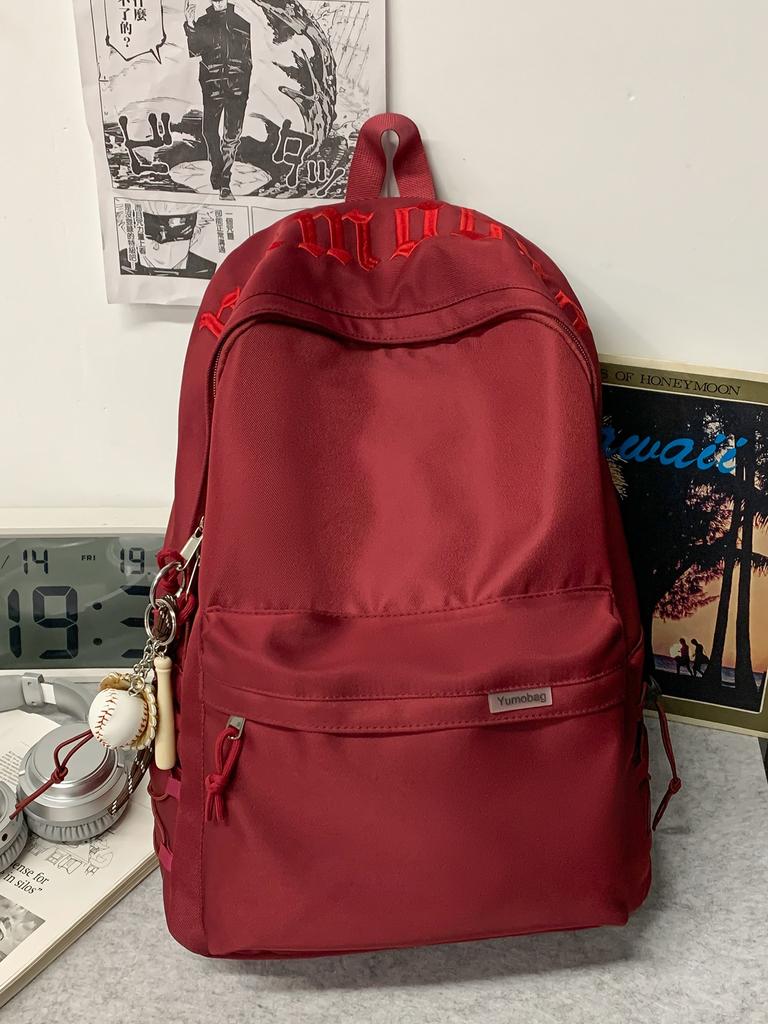 Schoolbag School Bag Junior High School Male High School Student College Student Fashion Simple Versatile Backpack Female Simple College Style 