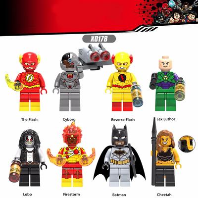 Minifigures Yapı Taşları Oyuncak XINH X0178 Marvel Hero The Flash Cyborg Lobo Minifigure Yapı Taşları Oyuncak