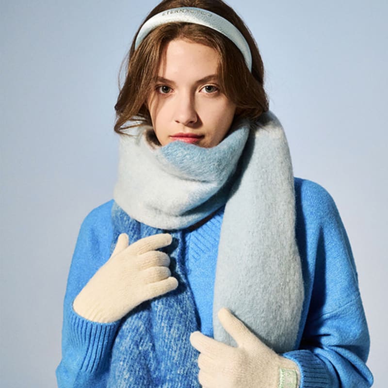 ETERNAL YOU Cuello Mohair Muffler 8 types (choose 1)