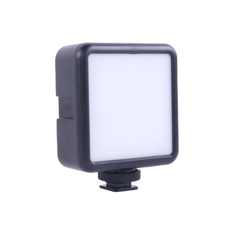 Portable RGB Photography Light: Cold/Warm Square Soft Light for Outdoor Live Broadcasts