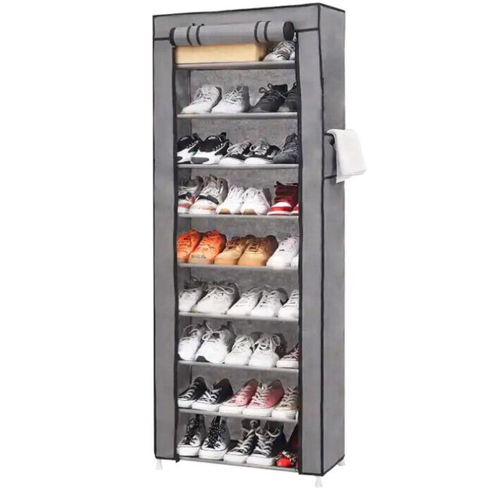 Wardrobe, shelf, shoe cabinet, foldable, fabric, textile, organizer, 160 cm