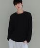 NODU Summer Light Loose Waffle Knit [Black]