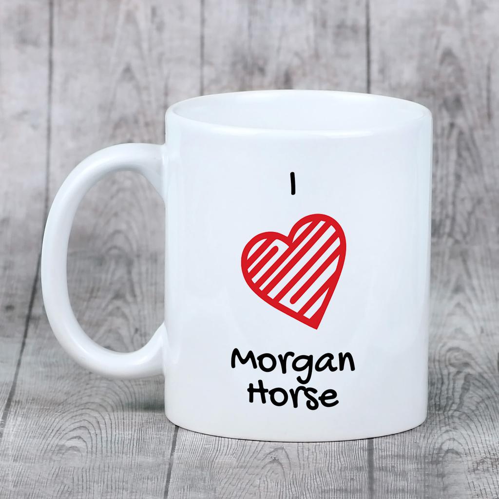 Morgan Horse - cup with a horse, cute cup with graphics, a gift with your photo from the Art-Dog brand