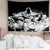 1PC Horror Movie Icons K-pop music group Tapestry Accessories for Bedroom,Livingroom, dormitory Room Wall Decor Fan Birthday Gifts