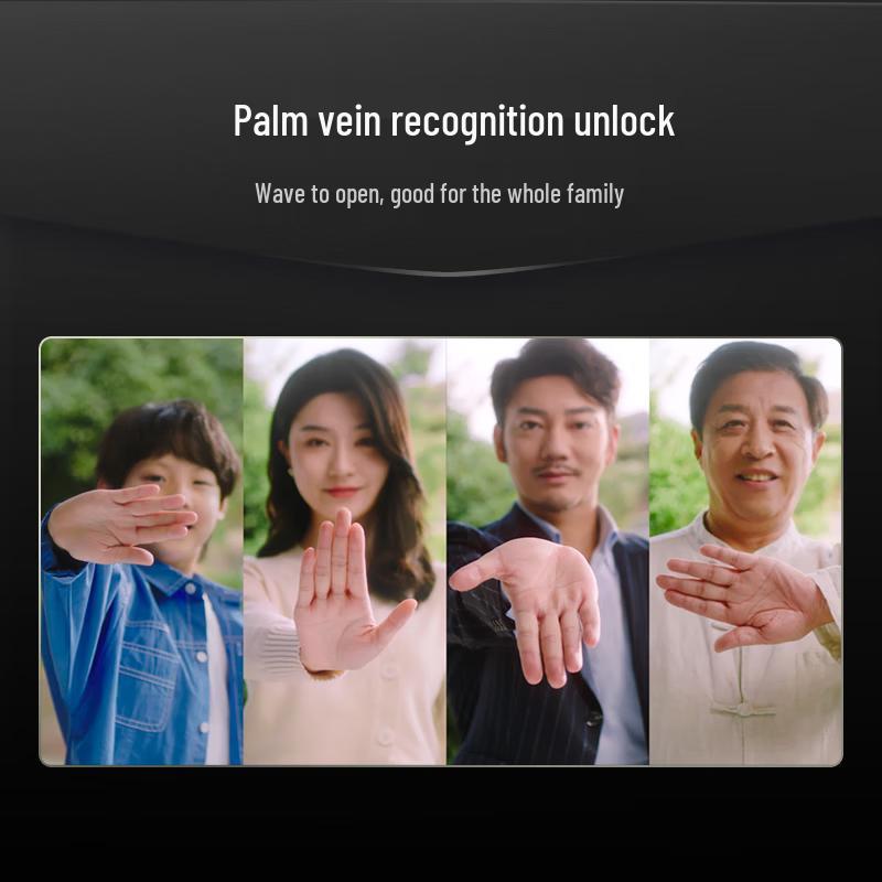 DESMAN Q50FVMax Smart Door Lock with Facial & Palm Vein Recognition