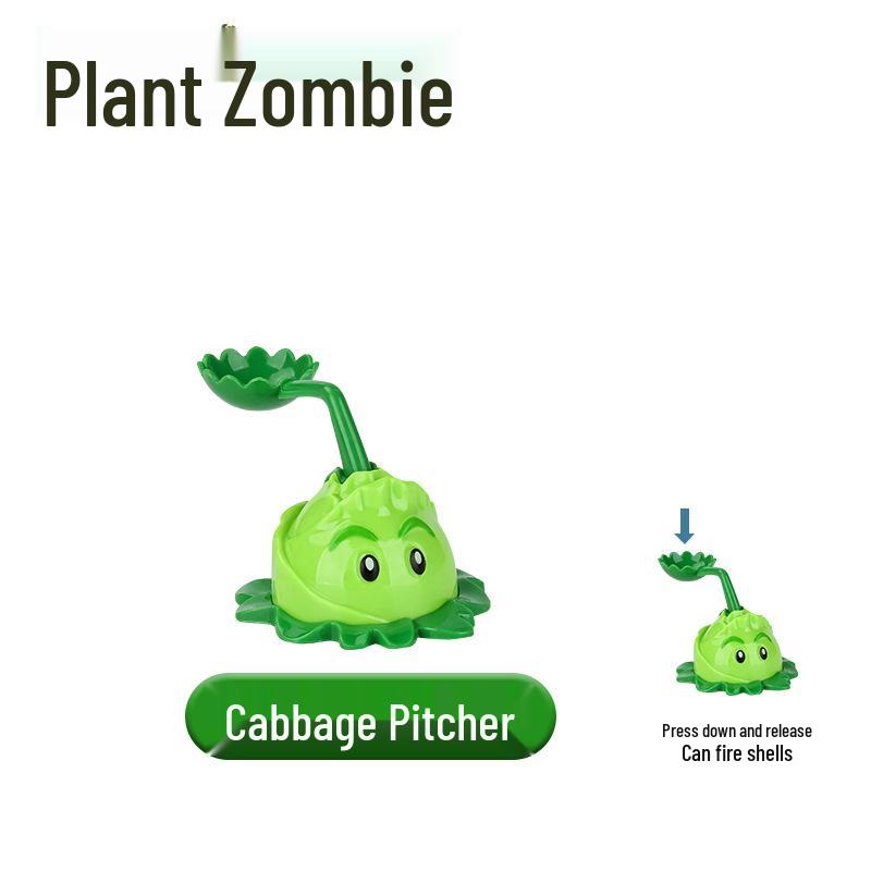 Plants vs. Zombies Toy Set: Machine Bug, Football Gun, Pea Pod, Carnivorous Plant Models
