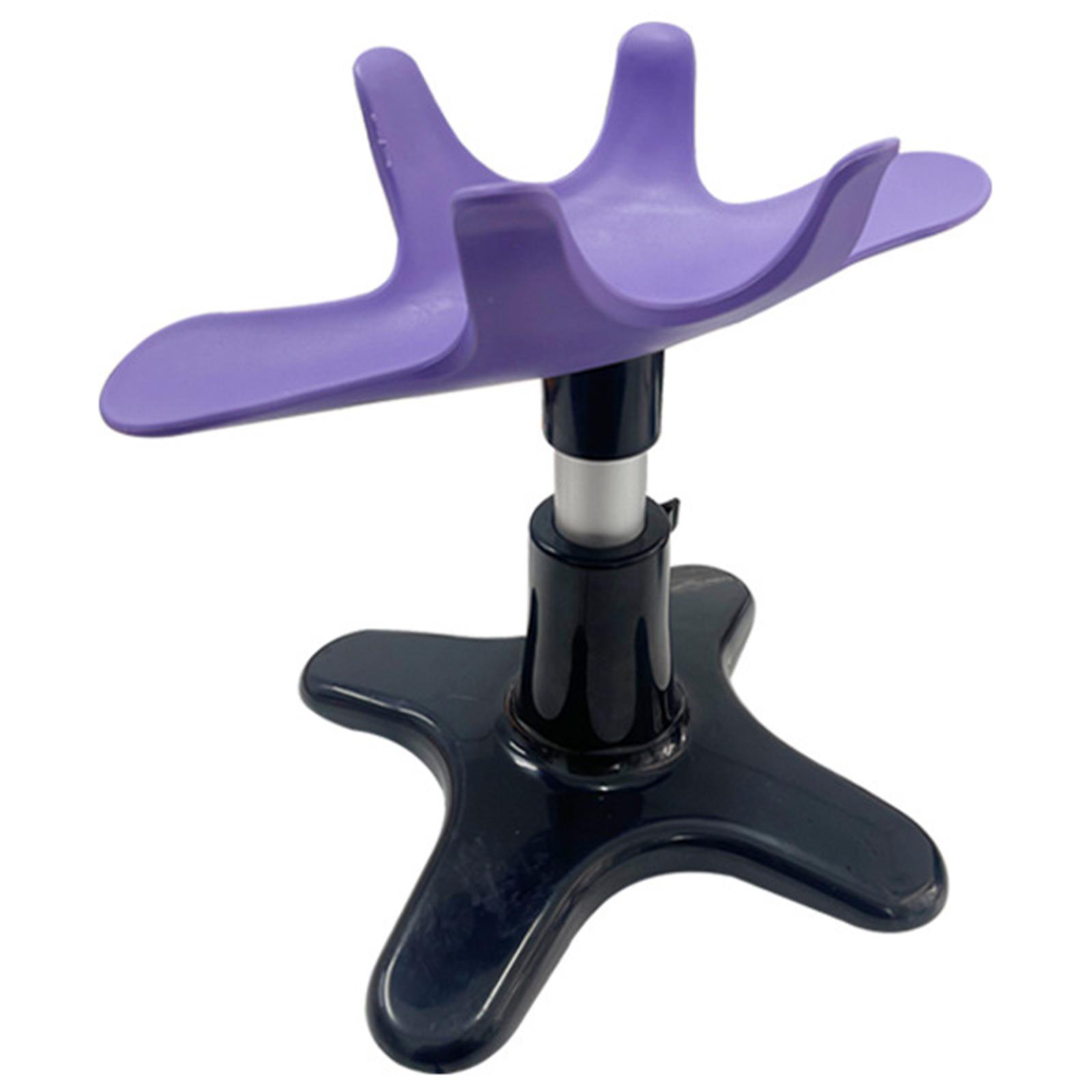Dog Grooming Table Adjustable Height Dog Grooming Holder Compact Portable Dog Trimming Stand for Bathing Trimming Supplies фиолетовый