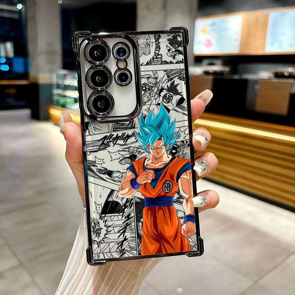 Gogeta Goku Cartoon Dragons Balls Coque For Galaxy S26 Phone Case For Samsung S26 S25 S24 S23 S21 Ultra S20 FE S25 Plus 5G Cover