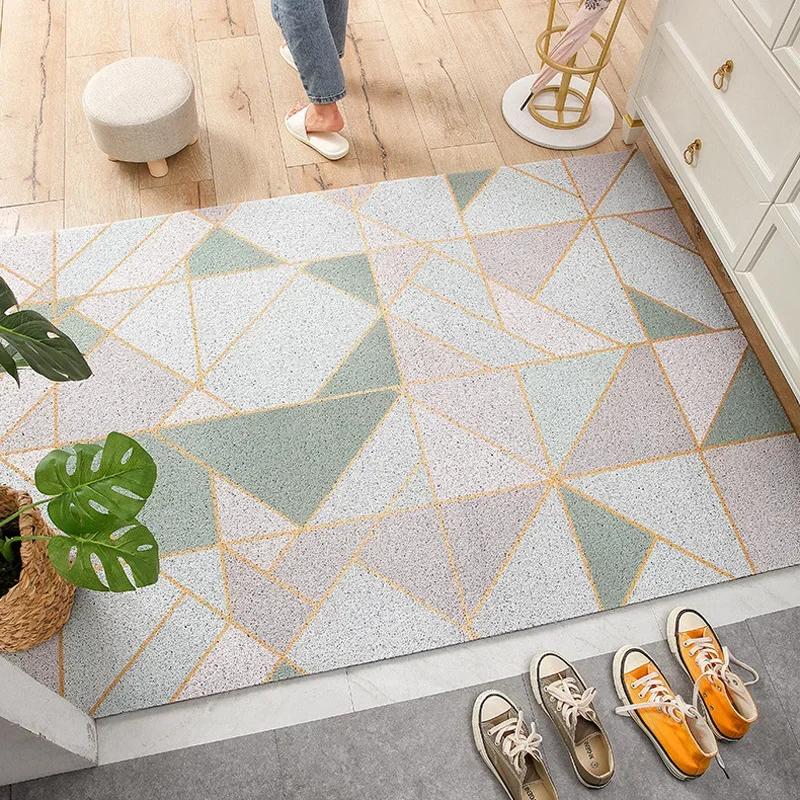 

Лестница, прихожая, нескользящие коврики для входной двери из ПВХ, приветственные пасторальные ковры, красивые пейзажи, коврики для двери, домашний коврик для ванной комнаты, индивидуальный 40cmx60cm