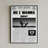 Retro Arctic Monkeys Newspaper Poster Aesthetics Rock Singer AM 505 Rapper Canvas Painting Print Wall Art Mural Home Room Decor