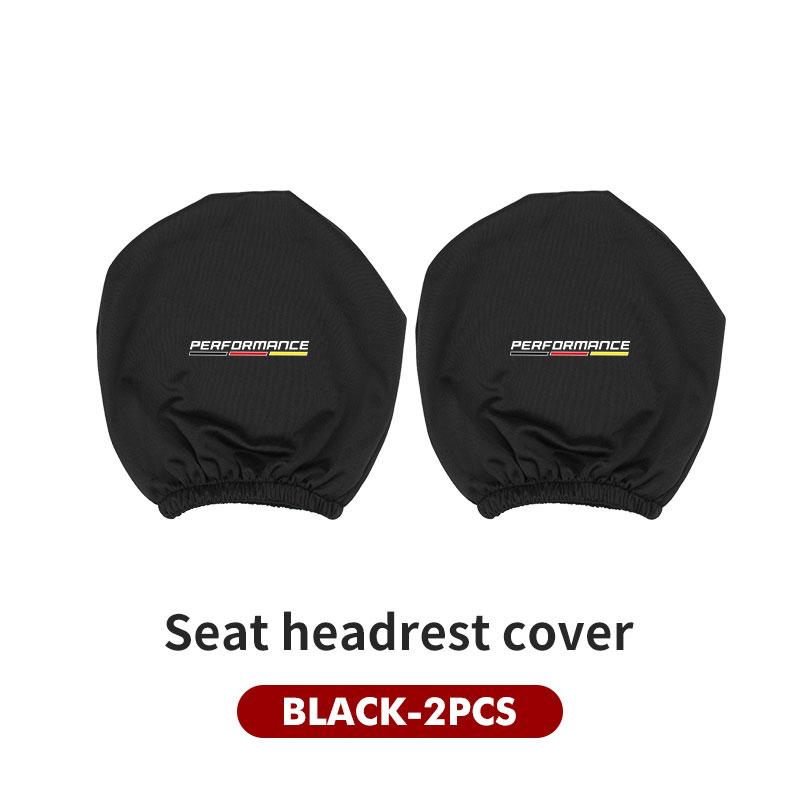 Car Seat Headrest Cover Perforated Pillow Case For BMW 1 3 5 Series G30 G32 G38 2021 2020 2019 2018 E46 E91