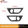 2PCS Carbon Fiber Front Fog Light Lamp Trim for Jeep Compass 2017-20 Accessories
