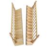 Doll House Stair Sturdy With Handrail Wood Handmade Doll Staircase for Home