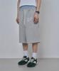 MOO Trunk Layered Sweat Bermuda Pants - Gray