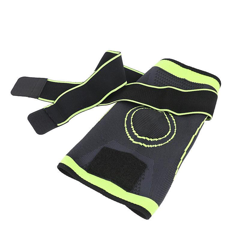Breathable Knit Compression Athletic Knee Pads for Winter Sports