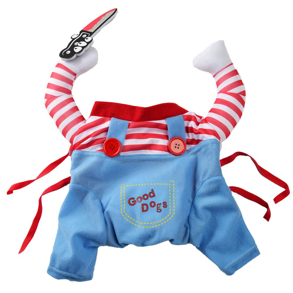 Halloween Funny Dog Clothes for Small Medium Dogs Cats Party Dressed Up Cosplay Pets Costumes  Chihuahua Bulldog Puppy Outfits