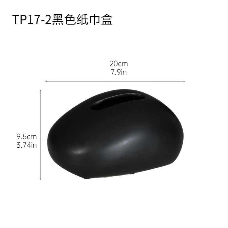 

Простая керамическая коробка для салфеток, украшение рабочего стола, креативная коробка для хранения салфеток, современный держатель для салфеток, аксессуары для украшения дома