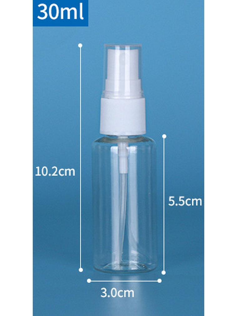 Transparent PET Spray Bottle for Cosmetics - 30ml/50ml/100ml
