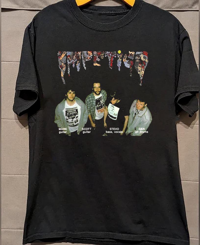 Impetigo Band Black Cotton Shirt Full size S5XL unisex T62 Unisex T-Shirt S