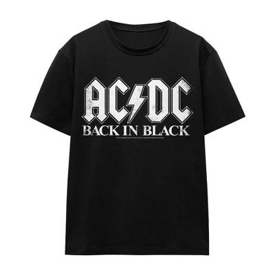 AC/DC Unisex-Erwachsene „Back In Black“-T-Shirt