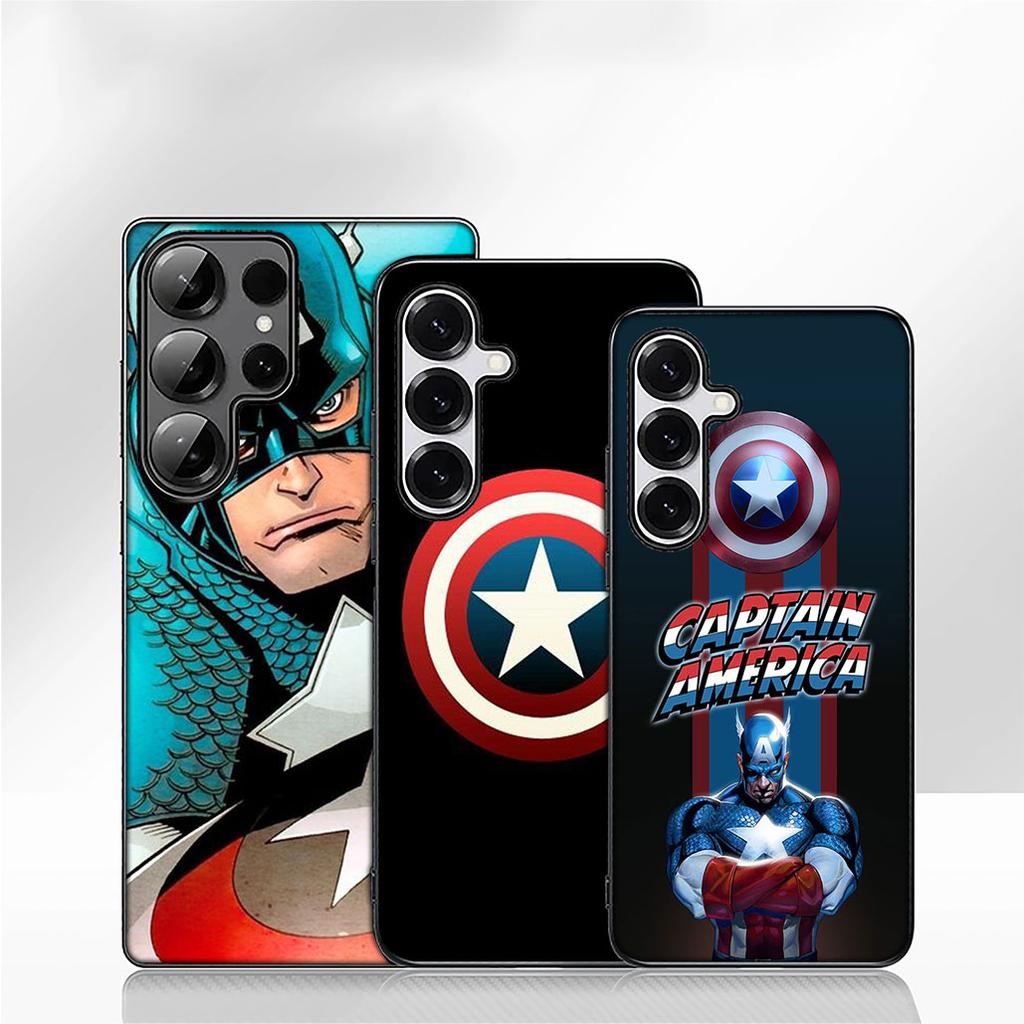 Captain America Shield Marvel Case for Motorola Moto G54 G05 G24 G55 G75 G85 G15 G57 G86 Power Edge 50 30 Ultra Fusion neo Pro