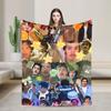 Warm Blanket Travel Benson Boone American Singer Throw Blanket Flannel Bedspread For Couch Chair Sofa Bed Trend Sofa Bed Cover