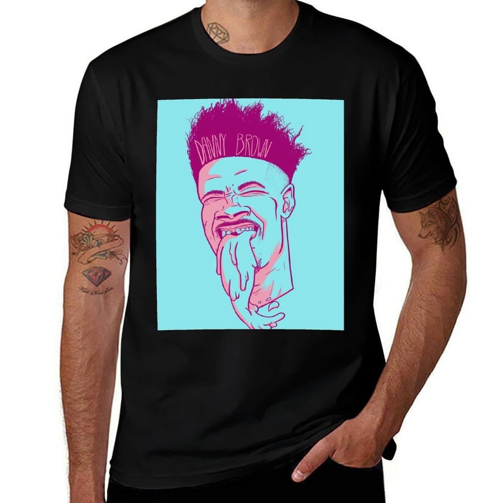 Danny Brown T-Shirt Mann T-Shirt Baumwoll T-Shirt Mann T-Shirt