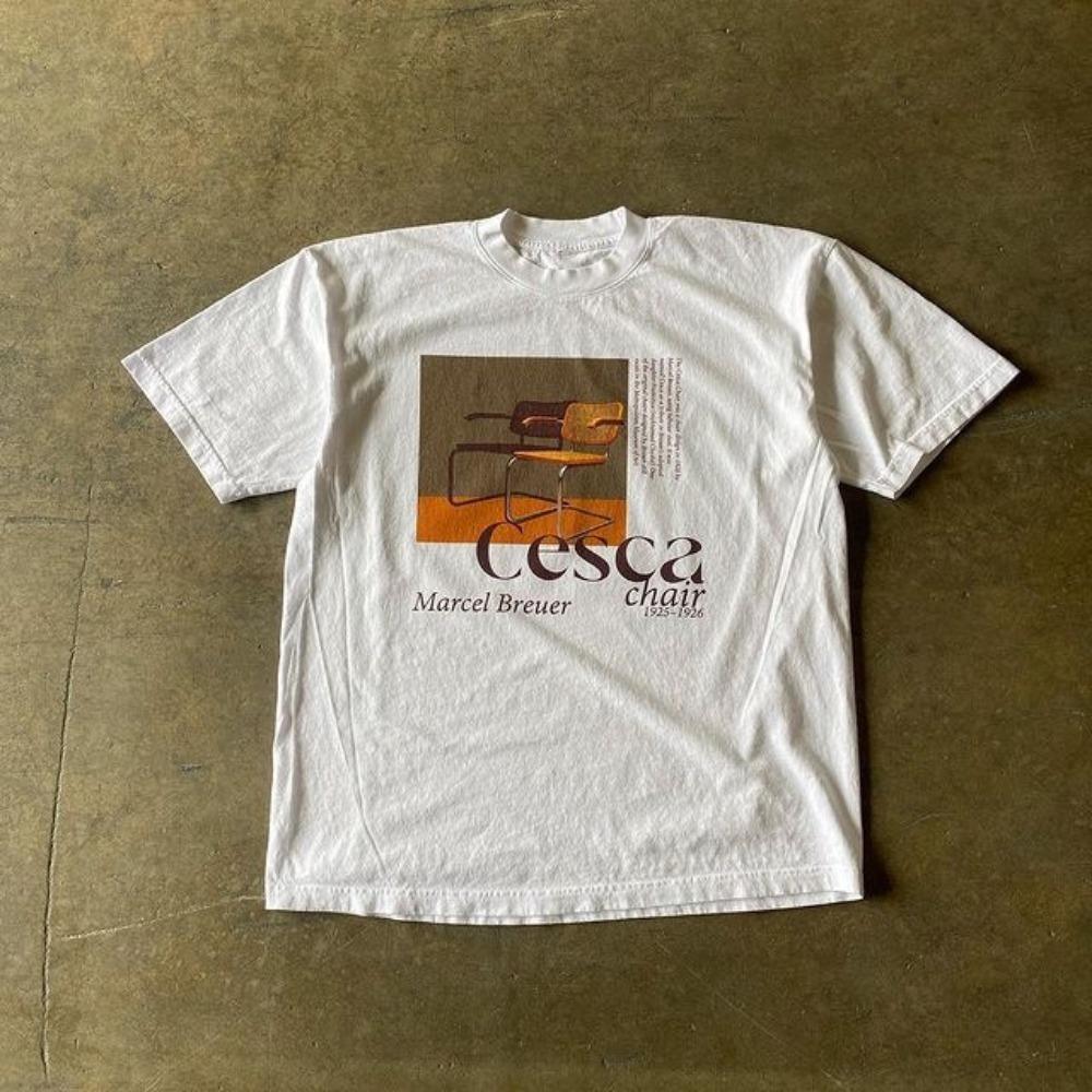 Cute T-shirt Streetwear Gothic Harajuku Graphic T-shirts Retro Kawaii Printing T-shirts Y2k Style 2000s