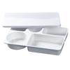 JINMEILI Melamine Multi-Compartment Rectangular Plate Set