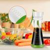Plastic Sauces Mixer Bottle Leak Proof Cruet Portable Vinaigrette Container  Restaurant