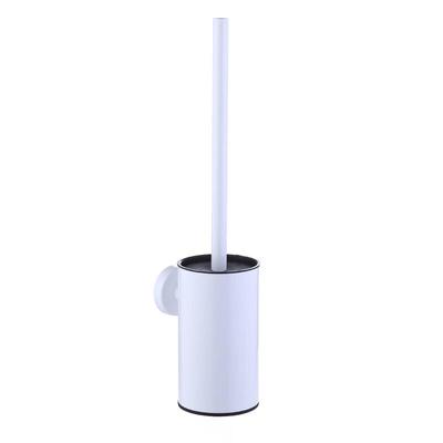 Wutuo 304 Stainless Steel Toilet Brush with Dual-Mount Holder