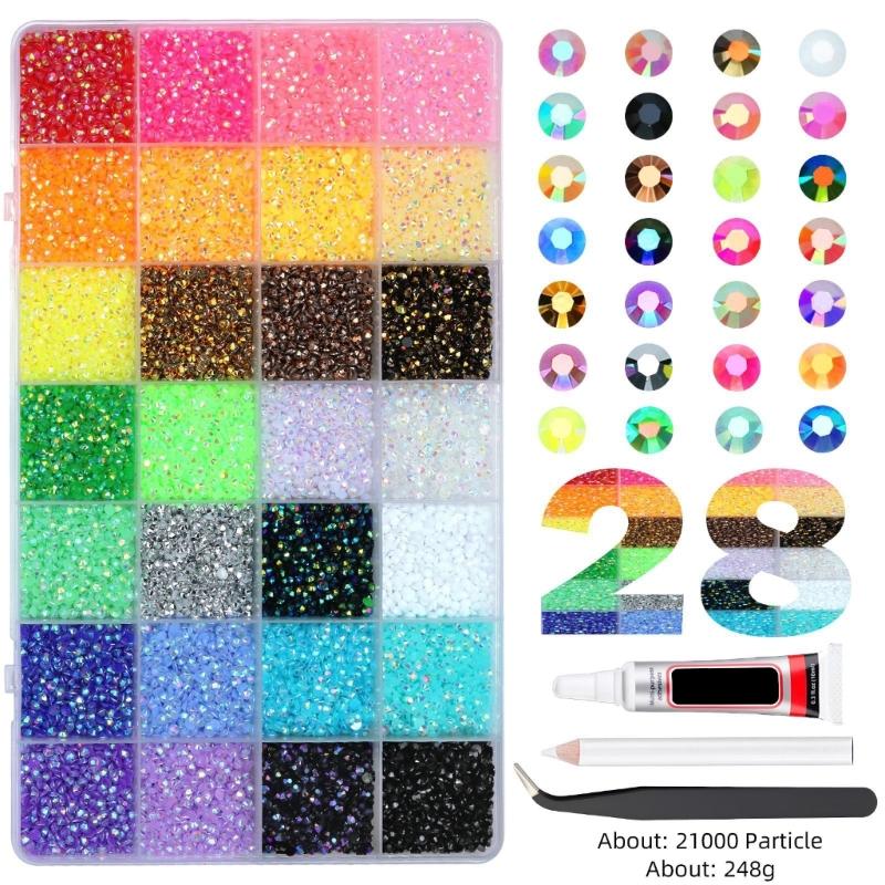 Premium Resin Nail Art Gems Pearls Style Flat Back Rhinestones For Professional Or Home Manicure Flatback Gems