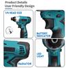 16.8V DC Electric Cordless Screwdriver Power Tool New Electric Drill Drilling Machine Mini Hand Drill Wireless Impact