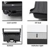 Grilled Steak Machine Breakfast Machine Double Heating Grilling Machine 1000W Household Grill Smokeless Barbecue Machine