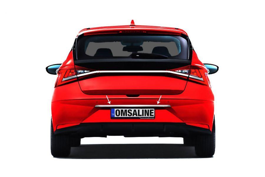 

Хром планка над номером OmsaLine (нерж) для Hyundai I-20 2020- гг