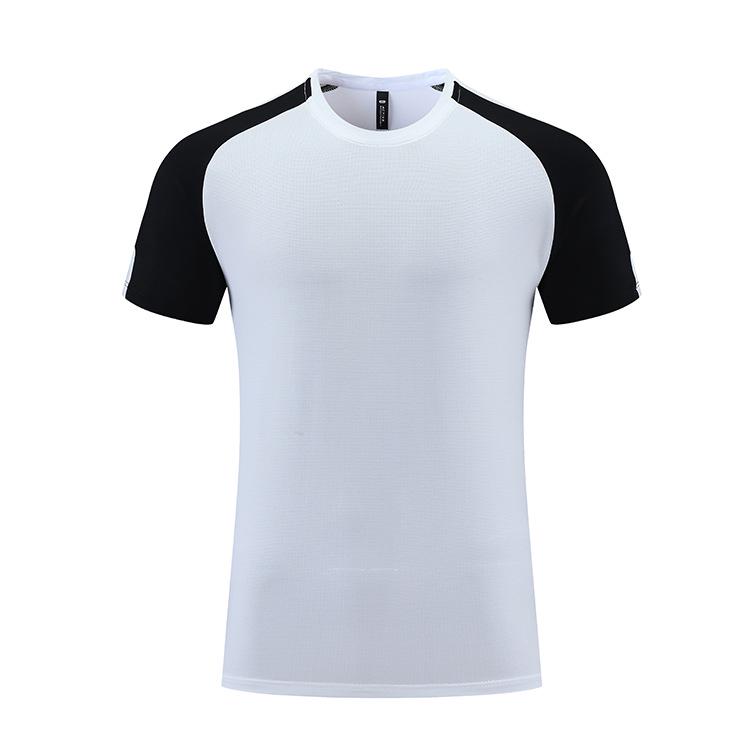 Men's Ice Silk Quick-Dry Crew Neck Sports Tee - Casual, Elastic, Short Sleeve Running Shirt